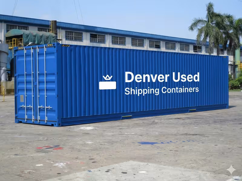 40ft High Cube One-Trip Container