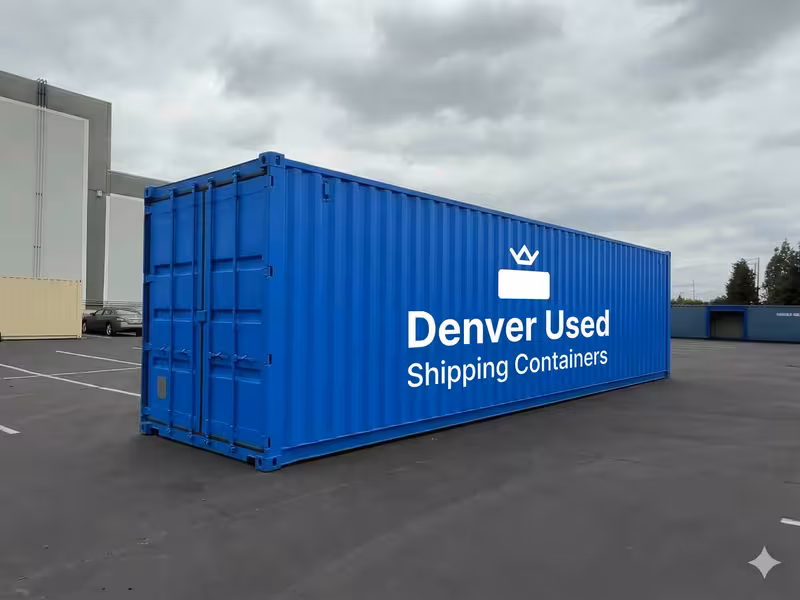 40ft Standard One-Trip Container